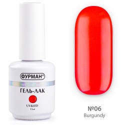 ***Гель лак ФУРМАН Burgundy...
