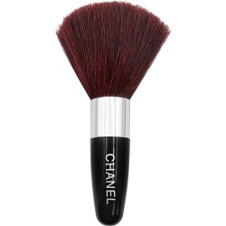 ***Кисть CHANEL маленькая для профессионального макияжа с хромовой ручкой ___OLG095 (2421)