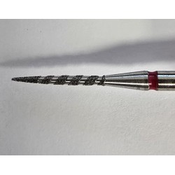 Алмазная полосатая фреза мелкой абразивности 11.1x1.3 мм ___-KRY031/043 (2229)