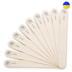 Сменные Наждаки Для ПРЯМОЙ металлической основы 180 грит 10 штук ___MRL220G (499)